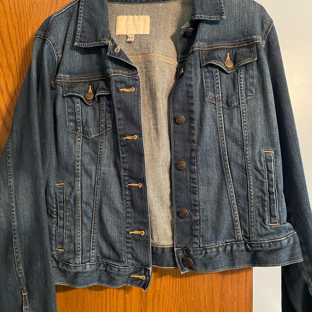 Banana Republic Dark Blue Denim Jacket